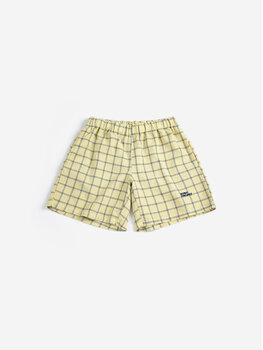 Bobo Choses Spicy Window Pane woven bermuda shorts