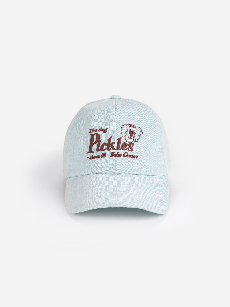 Bobo Choses Pickles The Dog denim cap
