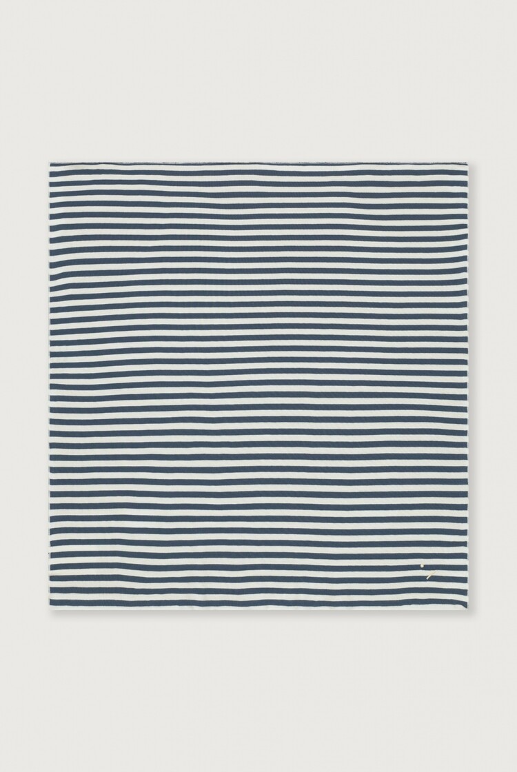 Gray Label Multi Swaddle -  Blue Grey - Cream