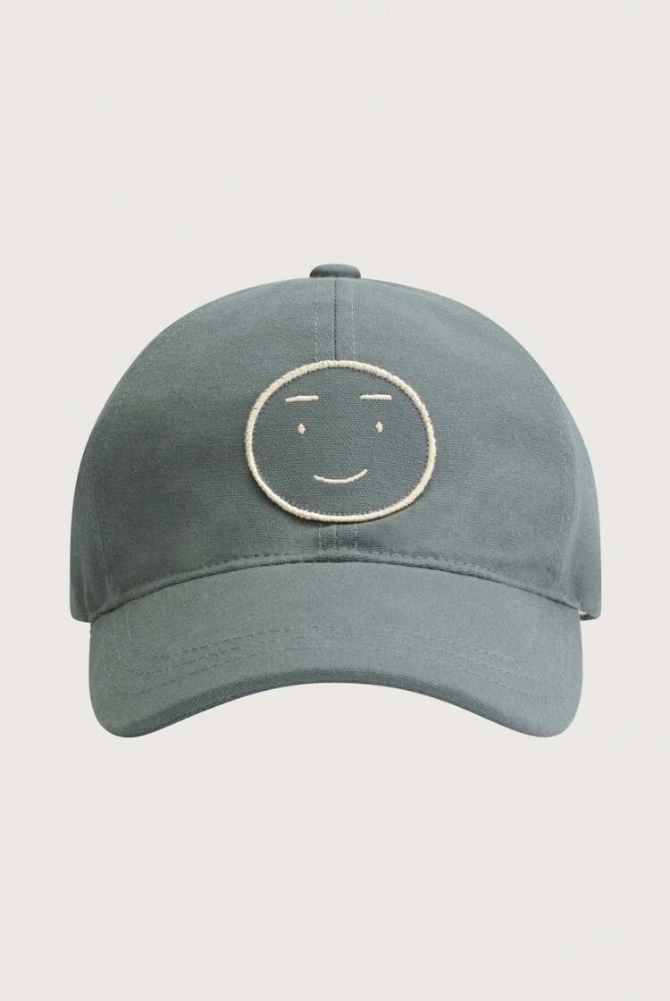 Gray Label Baseball Cap - Blue Grey