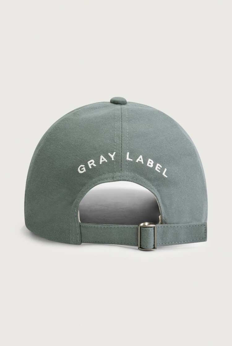 Gray Label Baseball Cap - Blue Grey