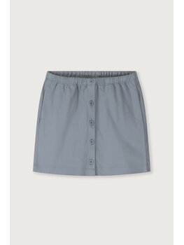 Gray Label Skirt with Buttons - Stone Grey