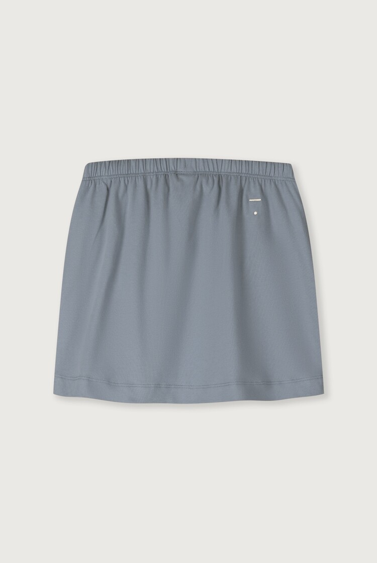 Gray Label Skirt with Buttons - Stone Grey