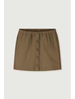 Gray Label Skirt with Buttons -Woody