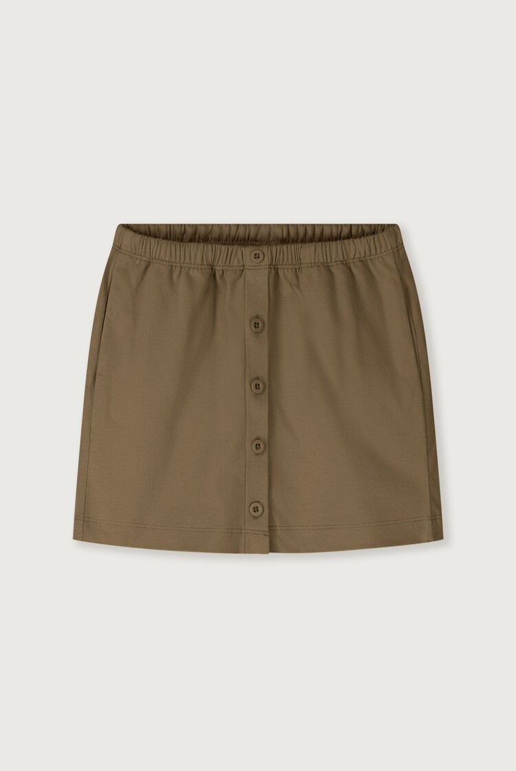 Gray Label Skirt with Buttons -Woody