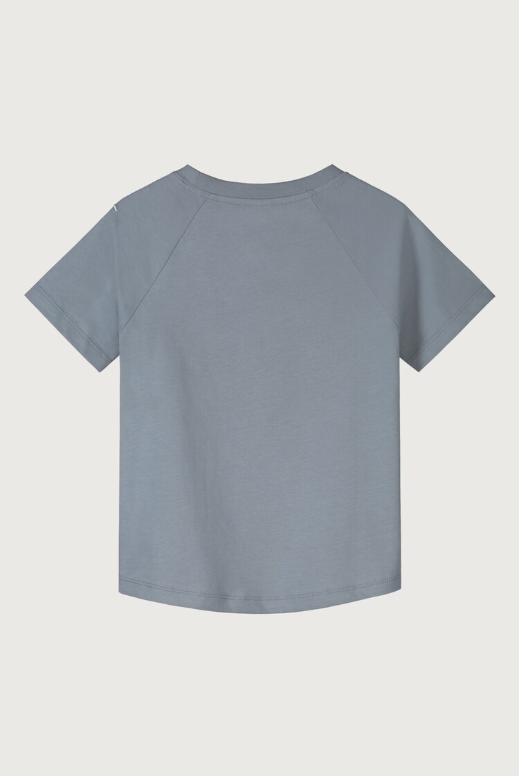 Gray Label Crewneck Tee GOTS - Stone Grey