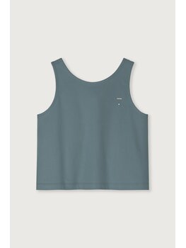 Gray Label Boxy Tank Top - Blue Grey