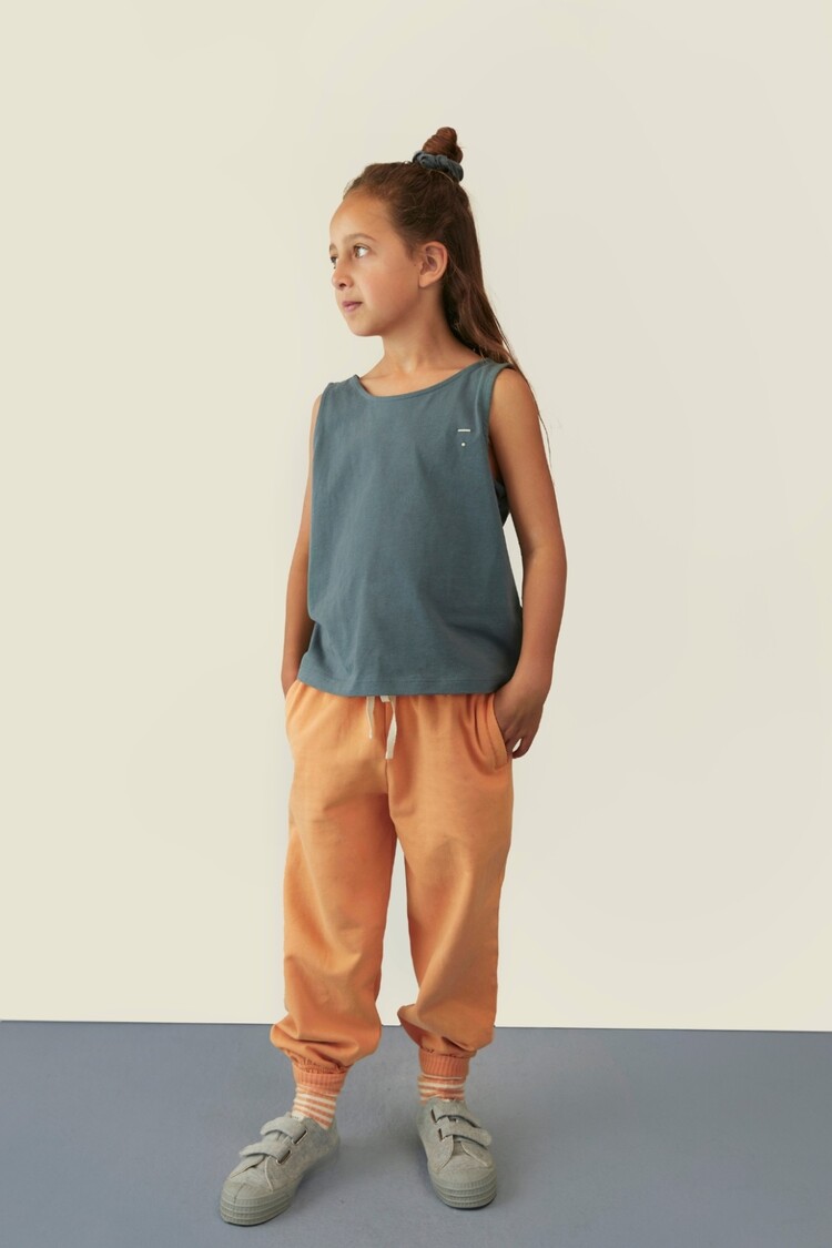 Gray Label Boxy Tank Top - Blue Grey