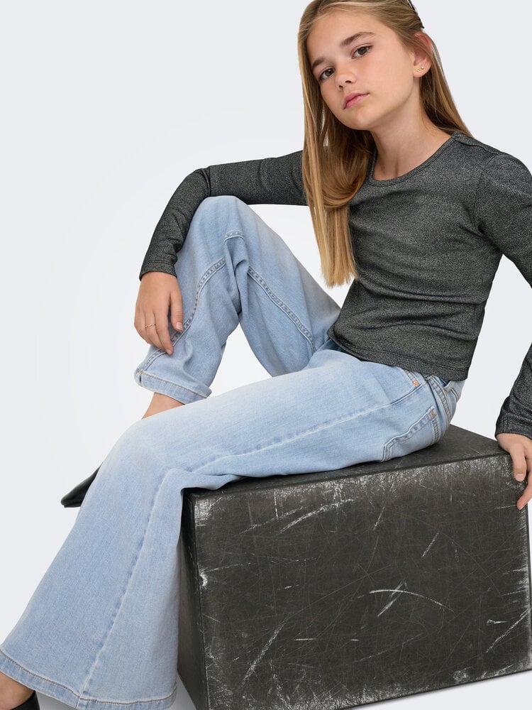 Only California Wide Leg - Light Blue