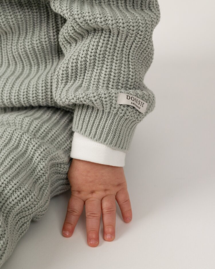 Donsje AMS Jade Sweater- Frosted Green