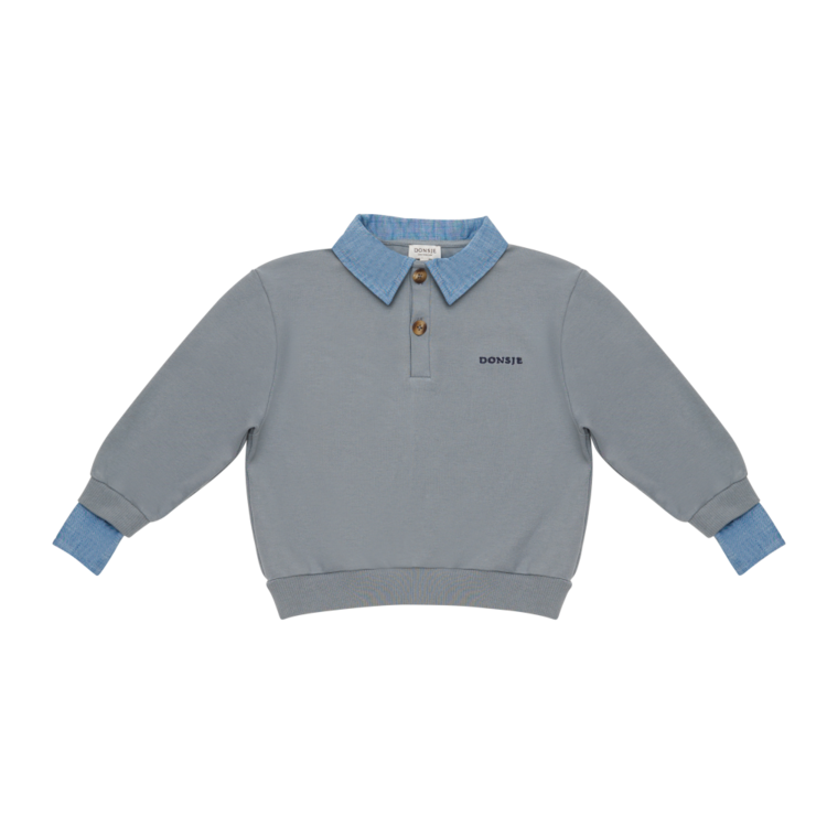 Donsje AMS Priem Sweater - Lava Grey