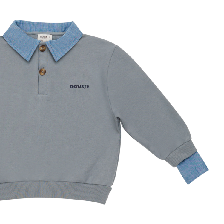 Donsje AMS Priem Sweater - Lava Grey