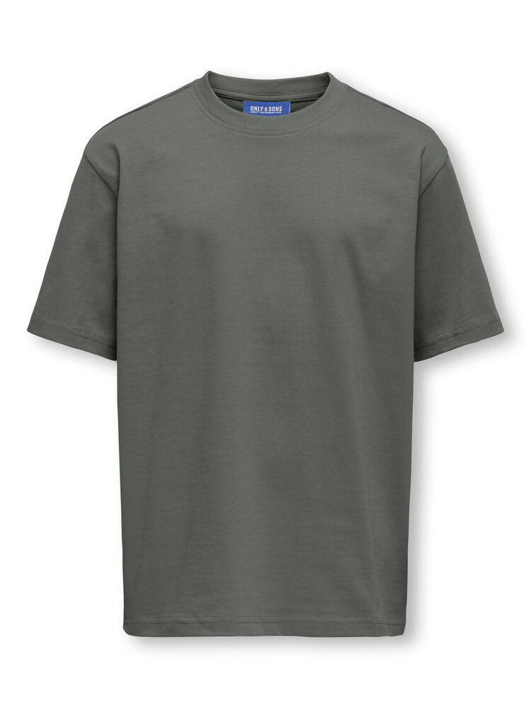 Only & Sons OSJFRED LIFE RLX SS TEE  - Castor Gray