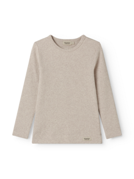MarMar Copenhagen Plain Tee LS - Light Beige Mel