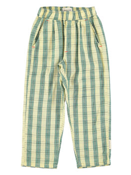 Piupiuchick Trousers | light yellow checkered