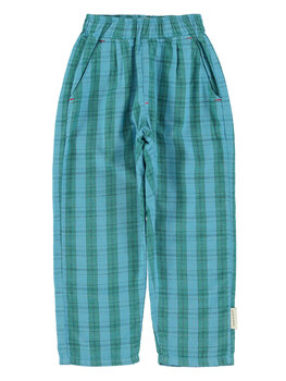 Piupiuchick Trousers | blue & green checkered