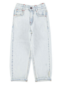 Piupiuchick Trousers | washed light blue denim