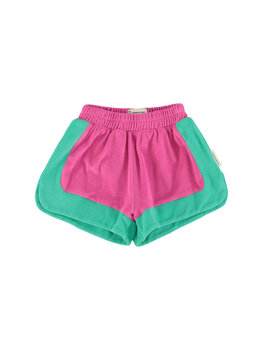 Piupiuchick Shorts | fuchsia & green