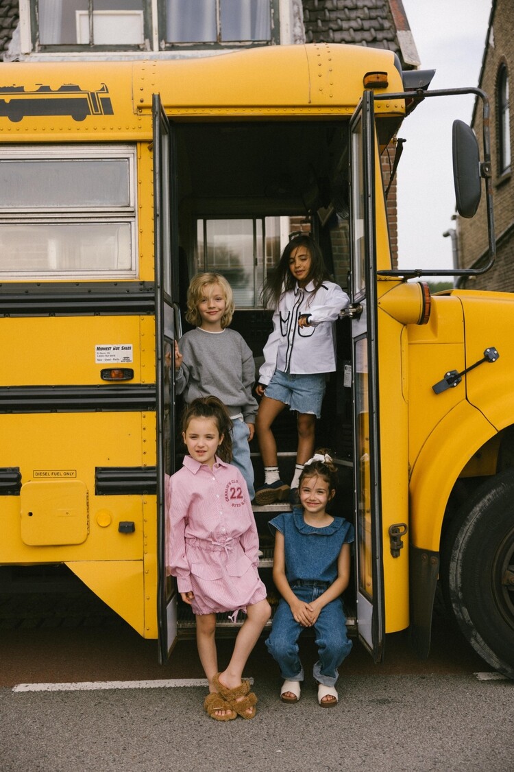 Charlie Petite Isae Bermuda - Light Snow Wash