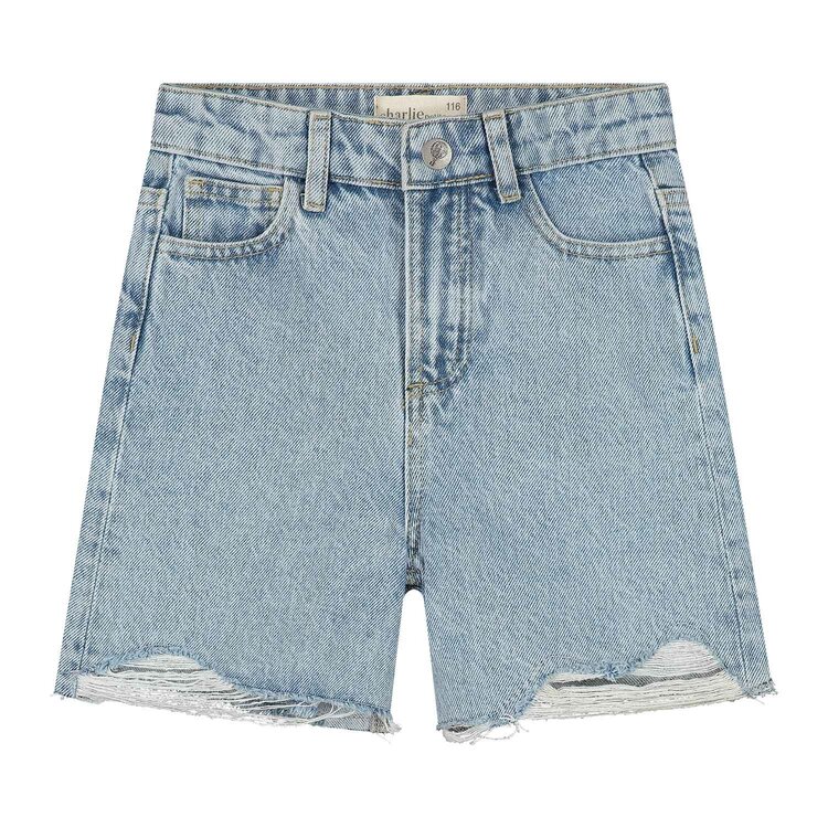 Charlie Petite Isae Bermuda - Light Snow Wash