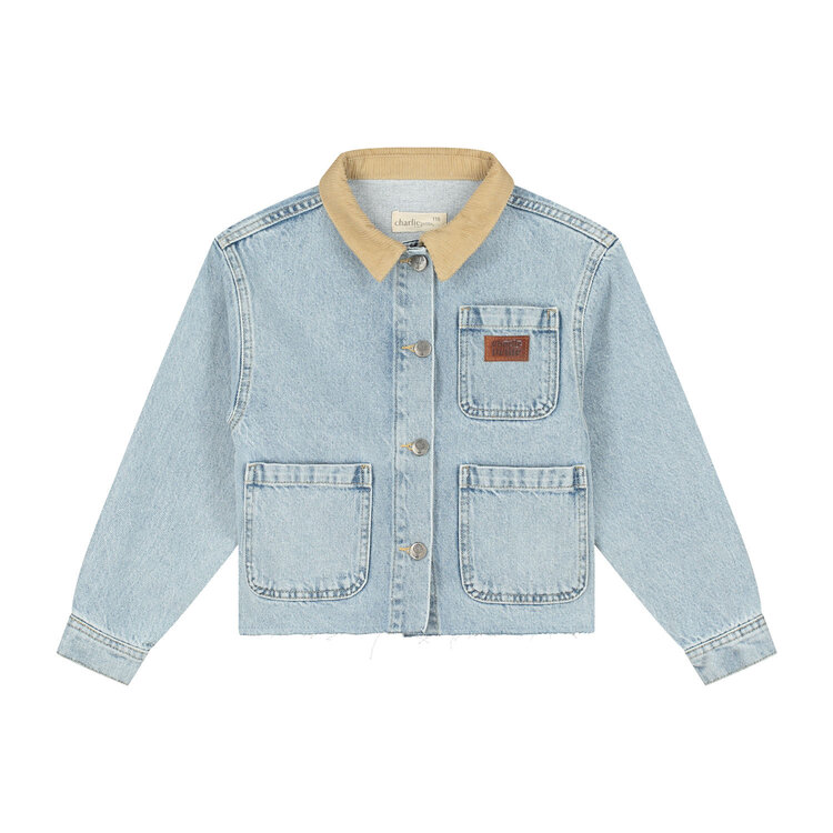 Charlie Petite Pierre Jacket - Snow Blue