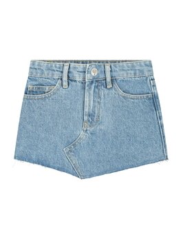 Charlie Petite Puck Skirt - Light Snow Wash