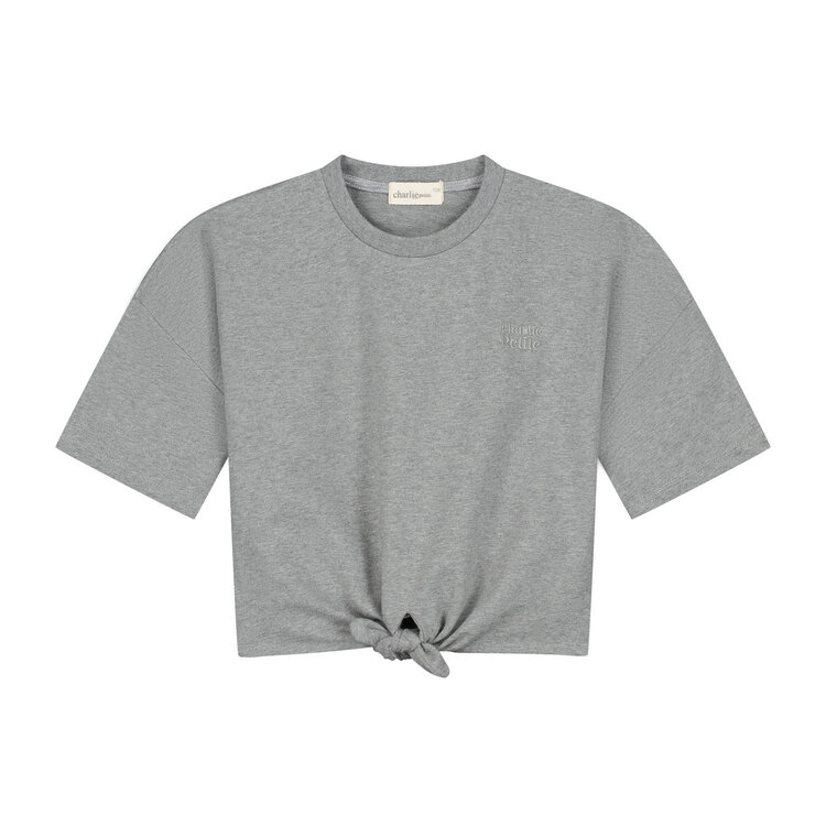 Charlie Petite Esmee T-Shirt - Grey Melange