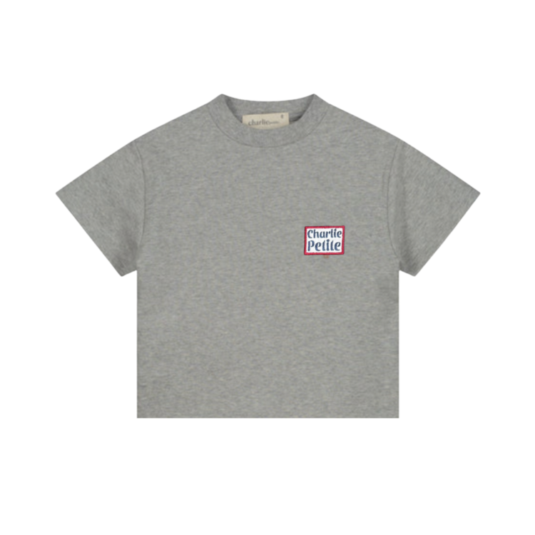 Charlie Petite Presley T-Shirt - Grey Melange