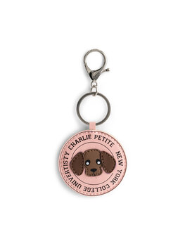 Charlie Petite Percey Key Chain  - Pink