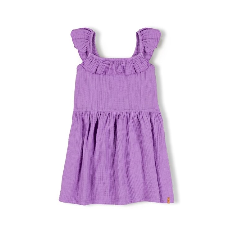 Nixnut Sil Dress- Iris
