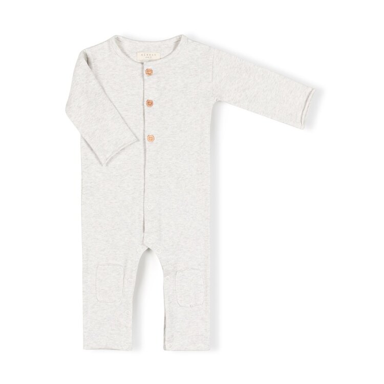 Nixnut Butt Onesie - Grey