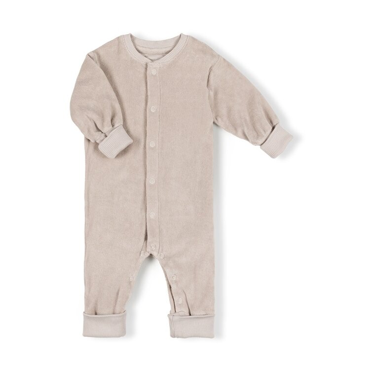Nixnut Snap Onesie - Beige