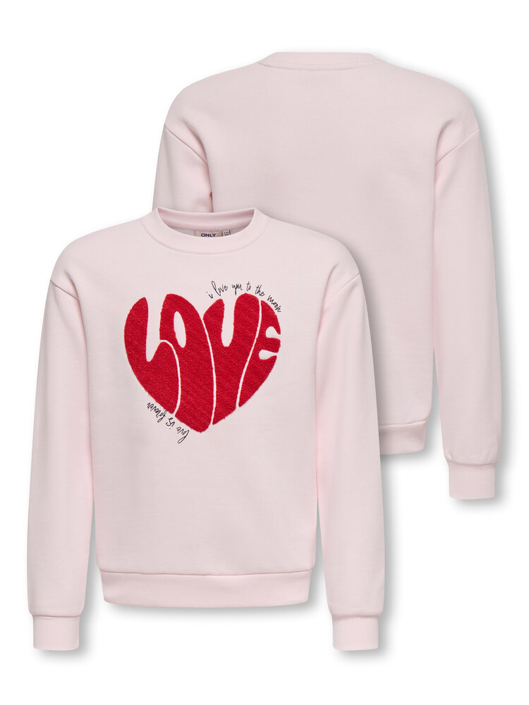 Only KOGLOVELY LIFE LS BOXY - Barely Pink