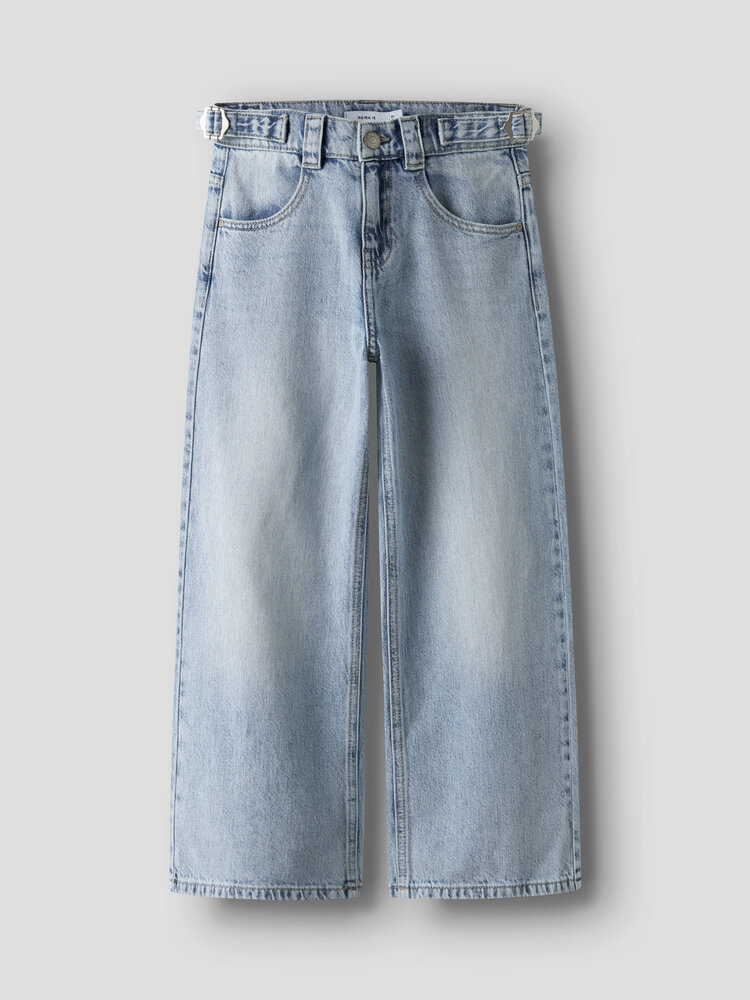 Name it NKFBELLA SKATER BUCKLE JEANS - Light Blue