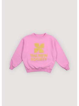 The New Society TNS Logo Sweatshirt Pink Lavander