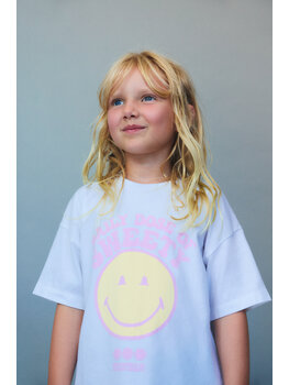 The New Society Smiley T-Shirt Smiley Pure Cloud