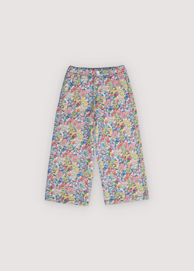 The New Society Lily Pant Verbena Print