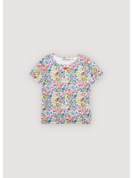 The New Society TNS Rib Tee Verbena Print