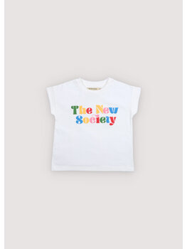 The New Society Wisteria T-Shirt Pure Cloud