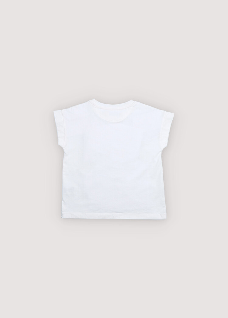 The New Society Wisteria T-Shirt Pure Cloud