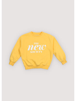 The New Society Maca Sweatshirt Mimosa Yellow