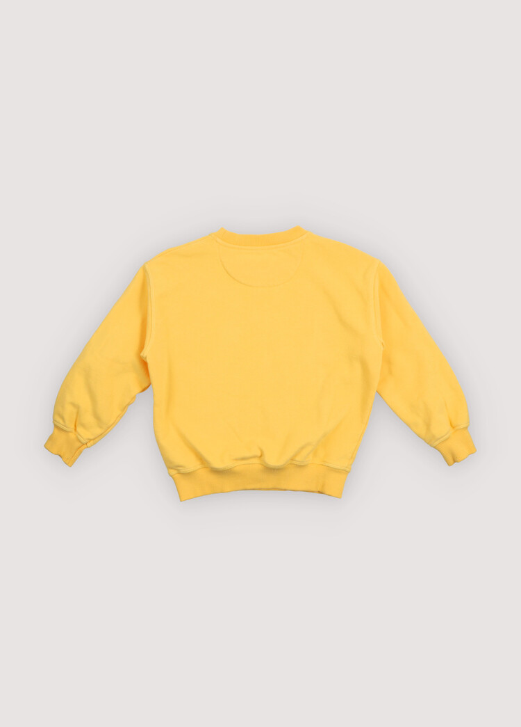 The New Society Maca Sweatshirt Mimosa Yellow
