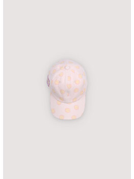 The New Society Smiley Denim Cap Smiley Print