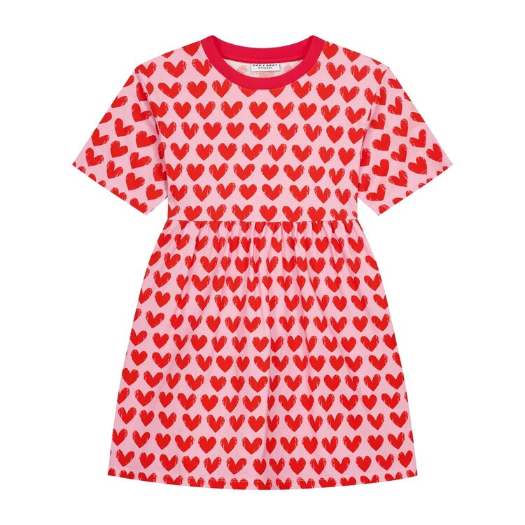 Daily Brat ADORE SNUGGLE DRESS BLUSHY PINK