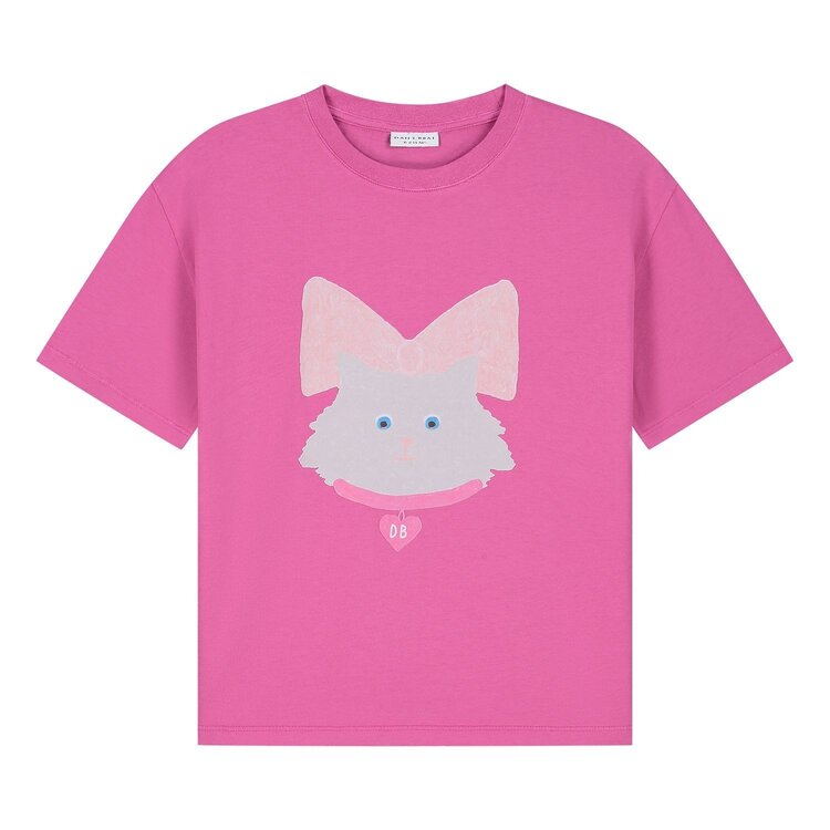 Daily Brat KITTY KAT T-SHIRT ROSE REBEL