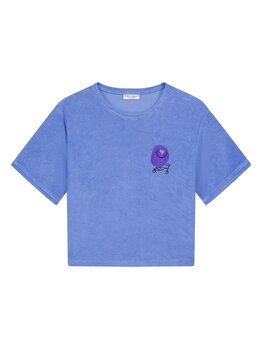 Daily Brat GIGGLIN TOWEL T-SHIRT BLUE