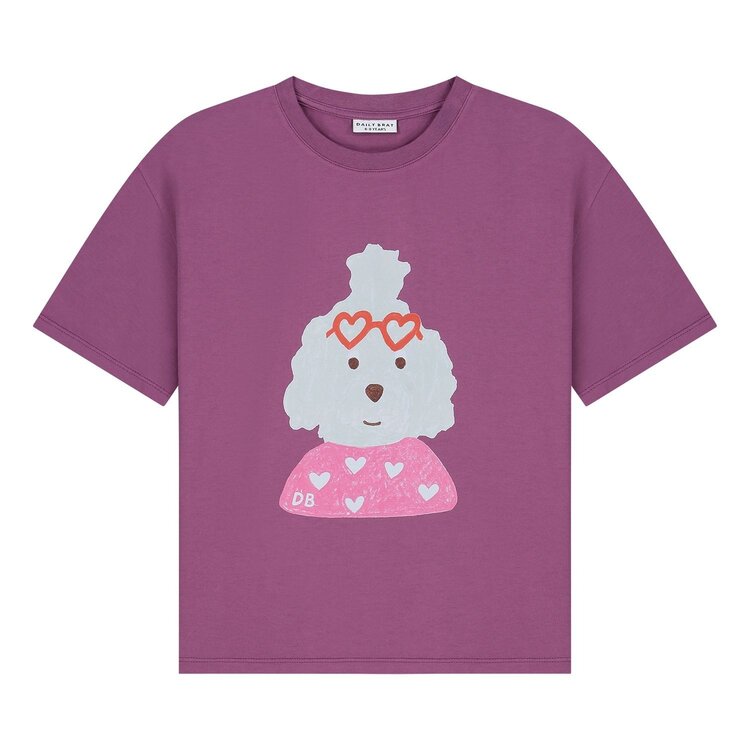 Daily Brat MARY PUPPINS T-SHIRT PLUM