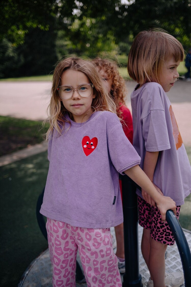 Daily Brat PATTY HEART TOWEL T-SHIRT