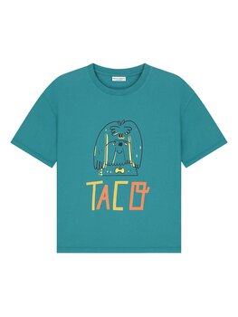 Daily Brat TACO T-SHIRT TEAL