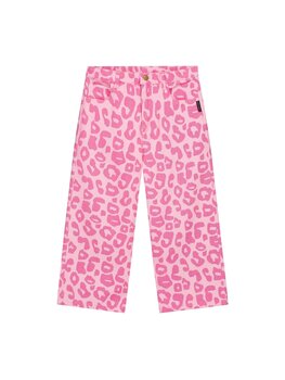 Daily Brat BUBBLE BLUSH LEOPARD JEANS